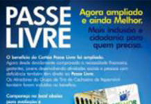Programa Passe Livre é ampliado